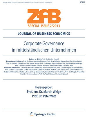 cover image of Corporate Governance in mittelständischen Unternehmen